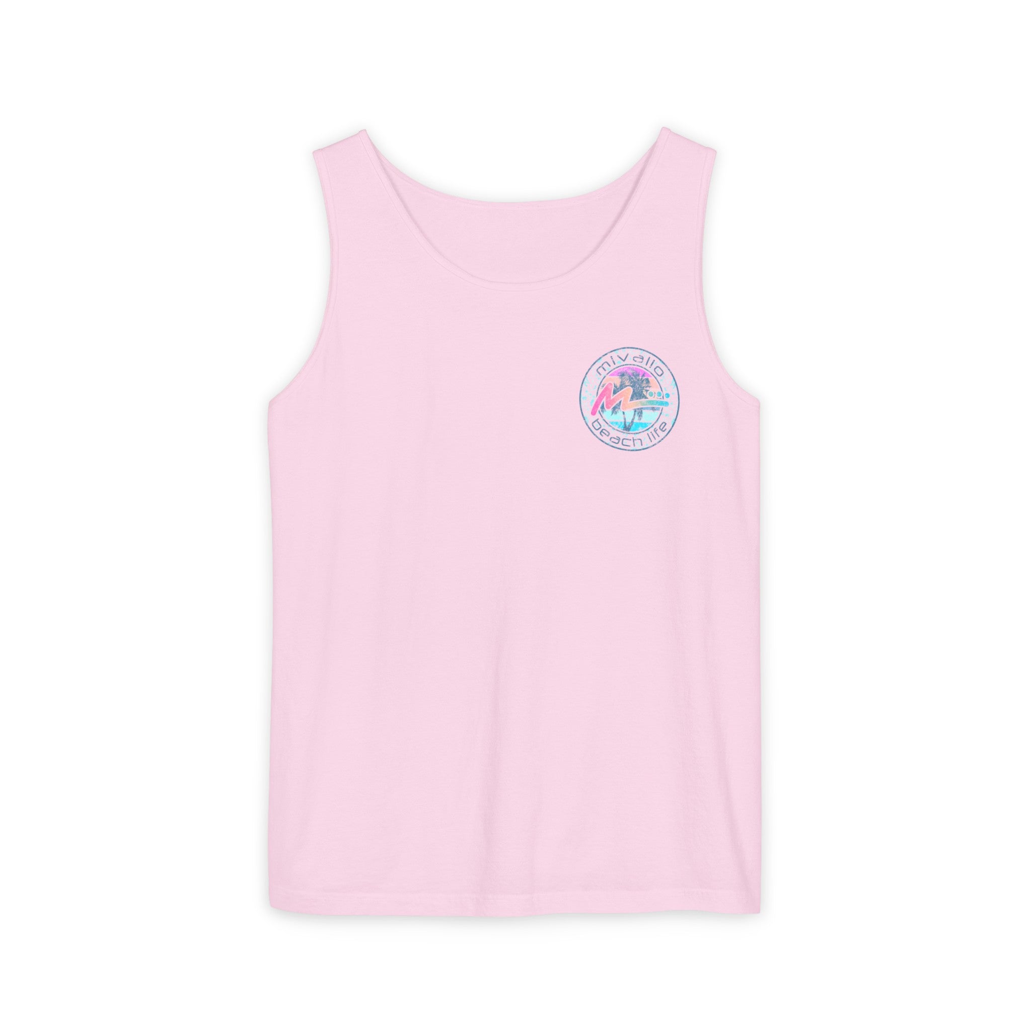 Beach Life Tank Top - Pink