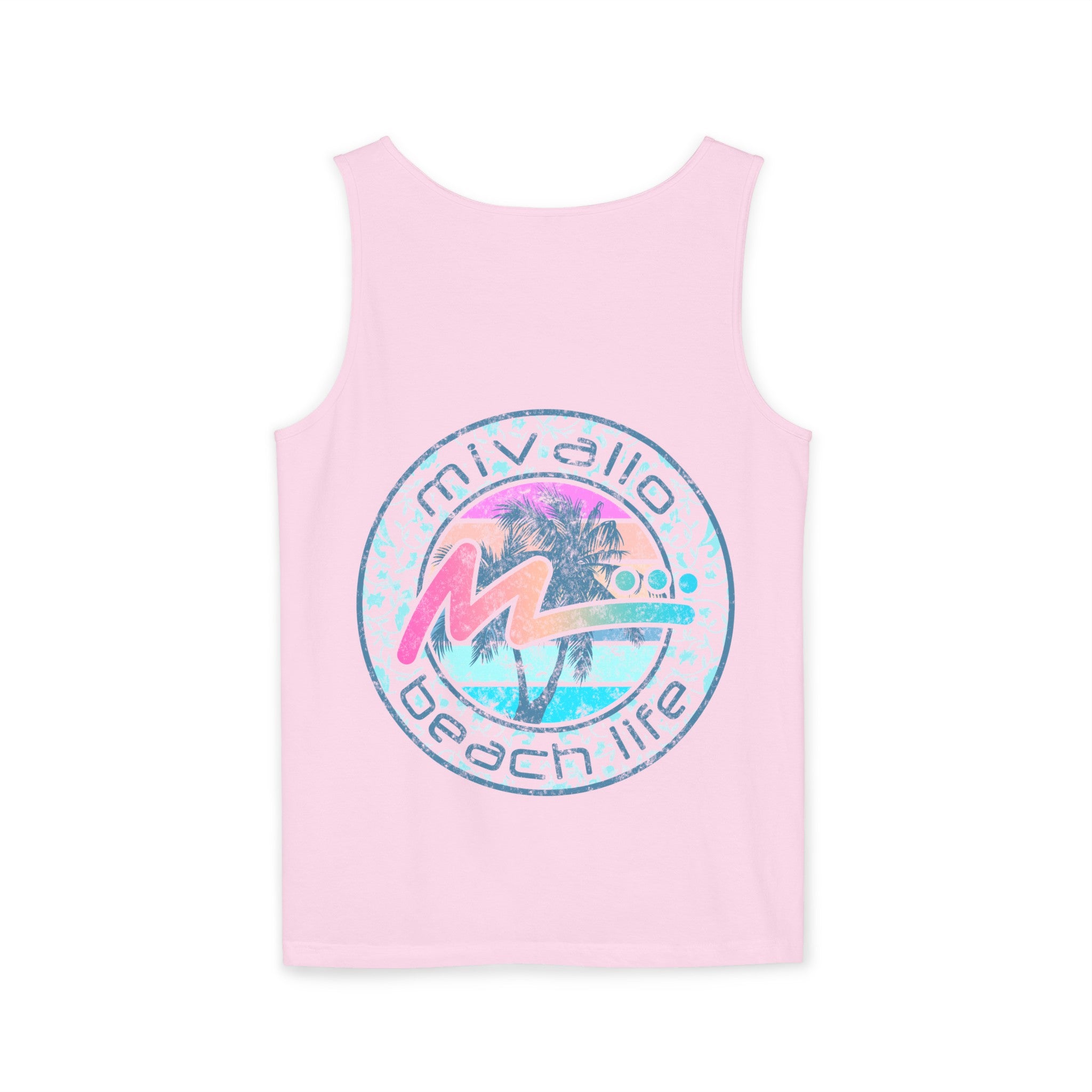 Beach Life Tank Top - Pink