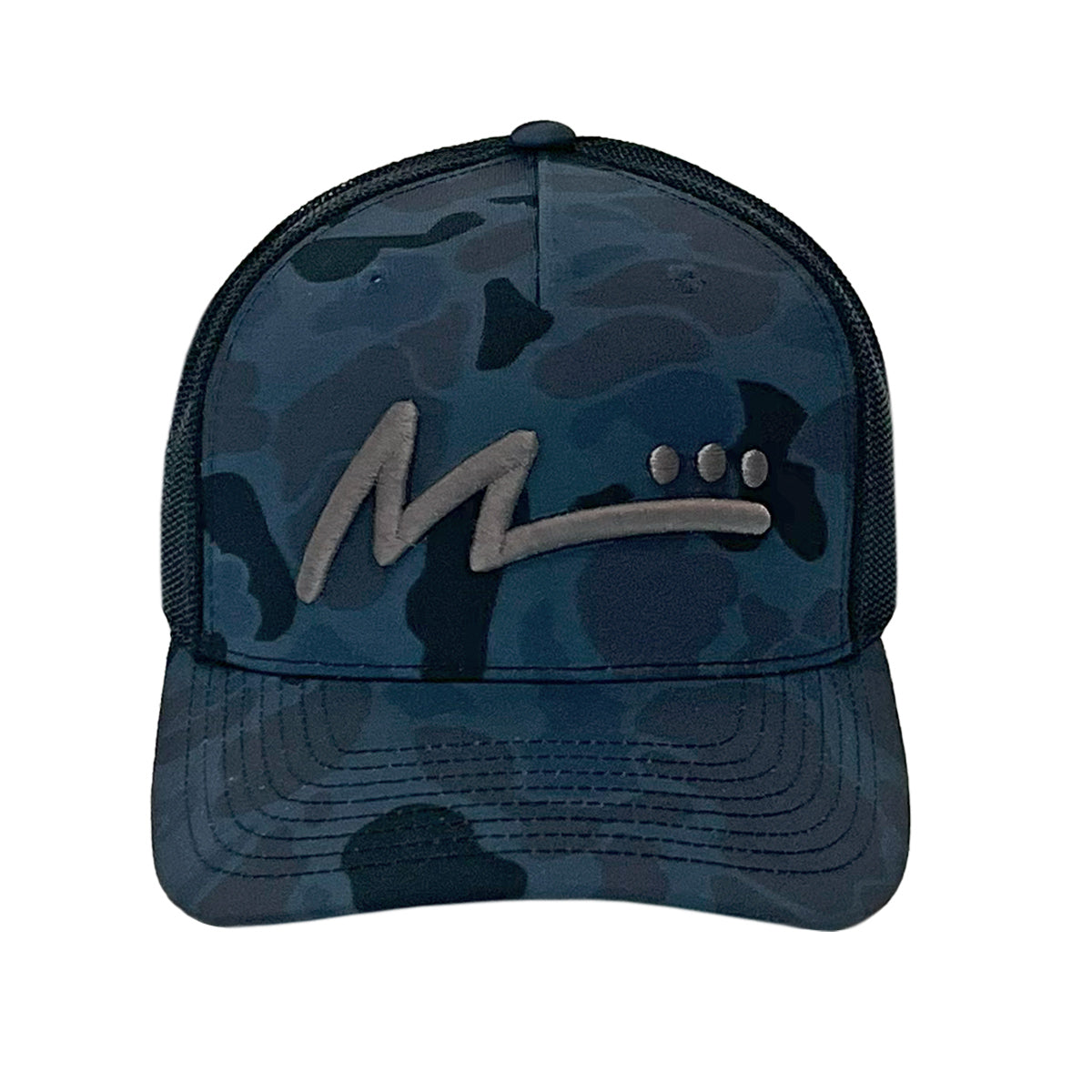 M Logo Trucker Hat - Hawaii Camo