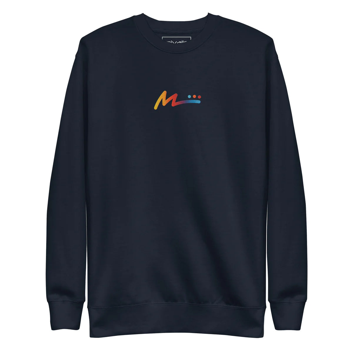 M Logo Premium Embroidered Sweatshirt