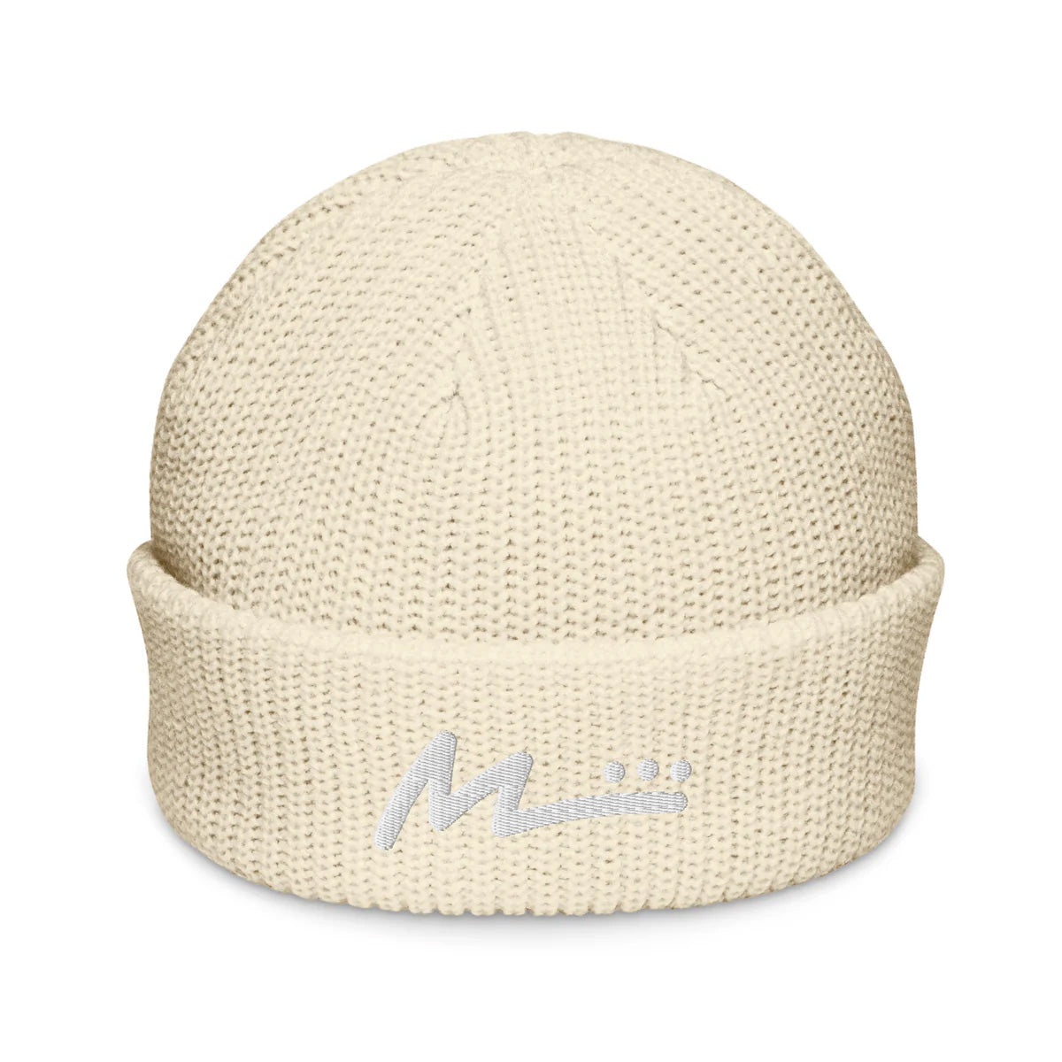 M Logo - Fisherman Beanie (Ivory)