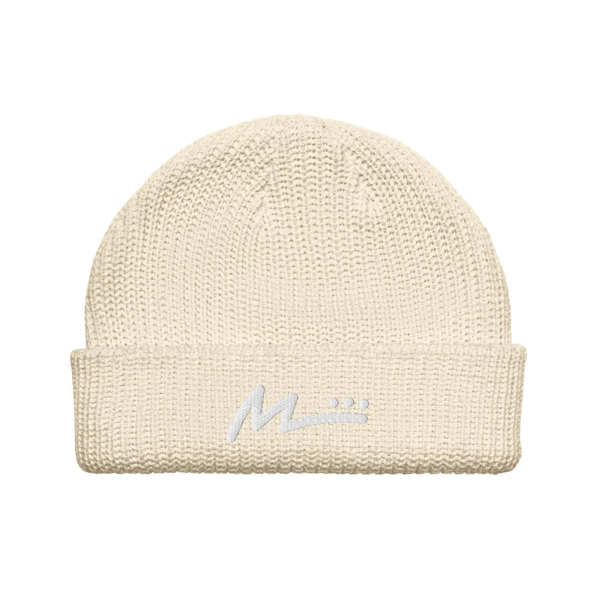 M Logo - Fisherman Beanie (Ivory)