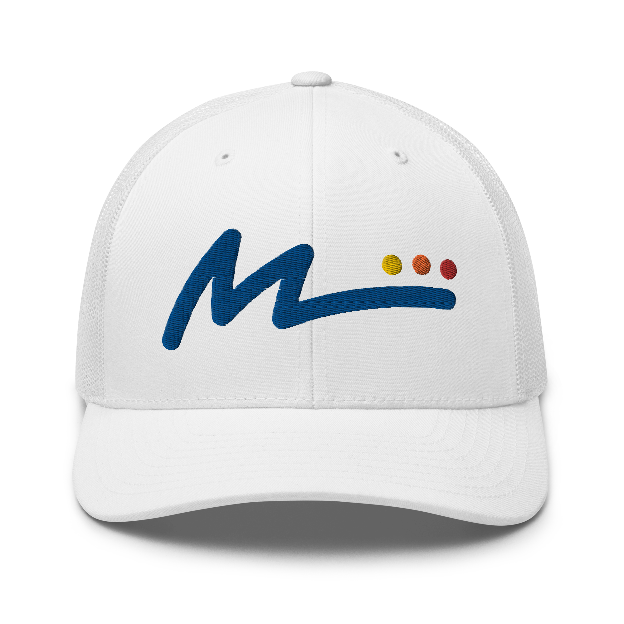 M Logo Trucker Hat - White/Standard