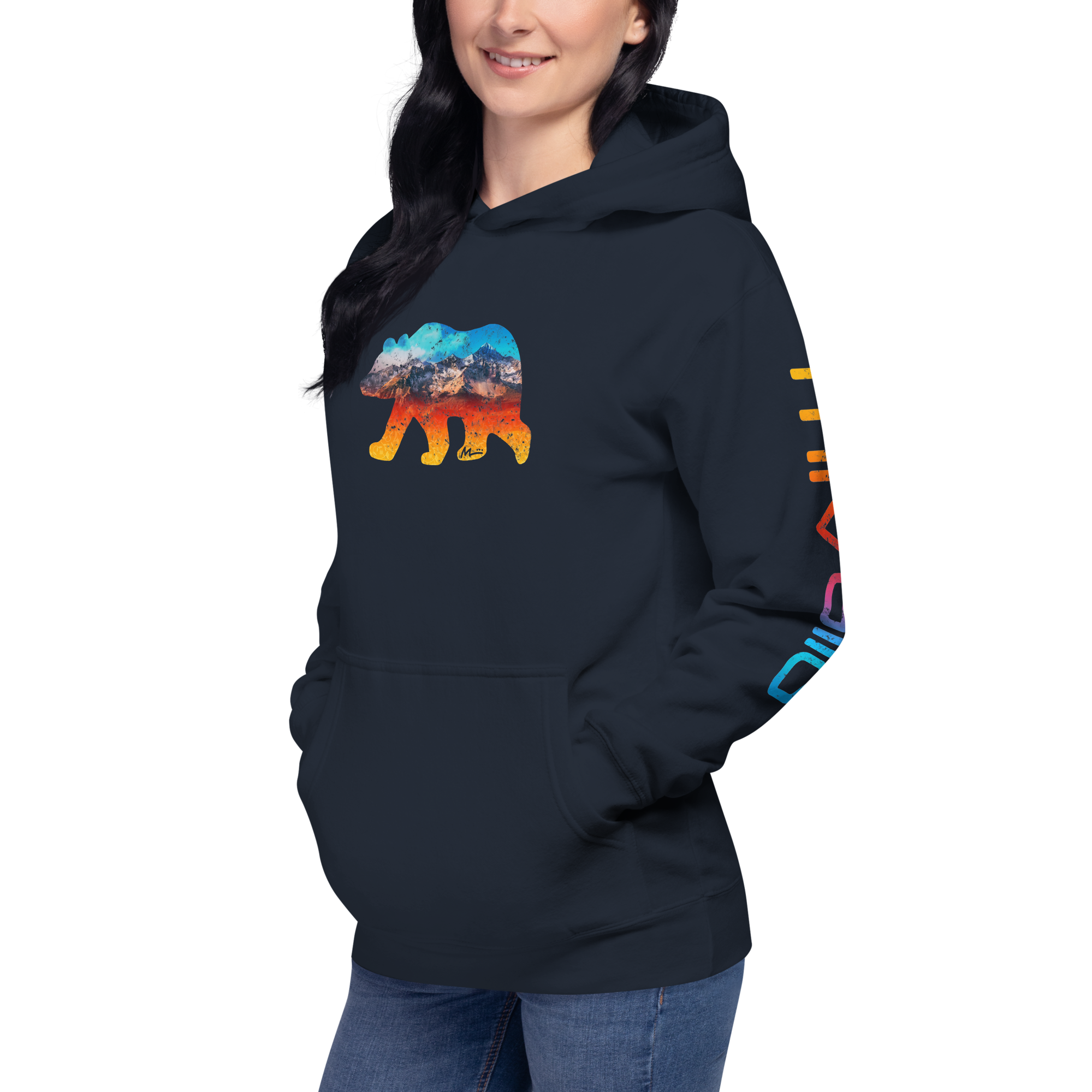 Mountain Bear Premium Hoodie